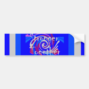 強い精神を持つ米国ヒラリー バンパーステッカー