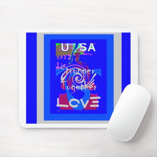 強い精神を持つ米国ヒラリー マウスパッド (マウス)