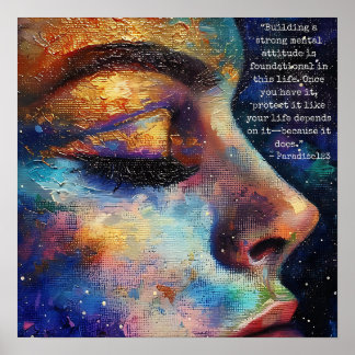 強い精神的態度（ドア1035） ポスター