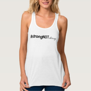 強い細くない タンクトップ