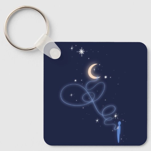 強い絆 キーホルダー (正面)