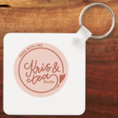 強い絆 キーホルダー (裏面)