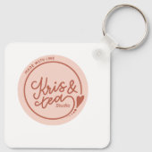 強い絆 キーホルダー (裏面)