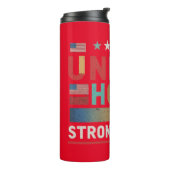 強い統一された国を望む」熱タンブラー タンブラー (回転左)