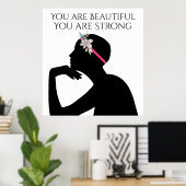 強い美女 ポスター (ホームオフィス)