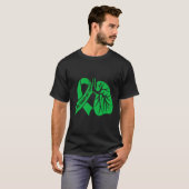 強い肺移植生存者肺移植治療 Tシャツ (正面フル)