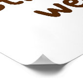 強い雰囲気、弱いリフト – おもしろい Bullio Gym Poster ポスター (角)