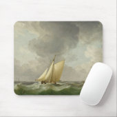 強い風の中のカッタ(銅油) マウスパッド (マウス)