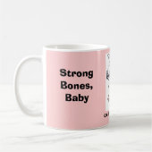 強い骨のココアのマグ コーヒーマグカップ (左)