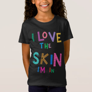 強い黒人女性アフリカAの肌が好き Tシャツ