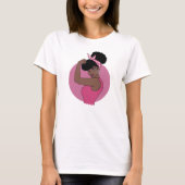 強い黒人女性Tシャツ Tシャツ (正面)