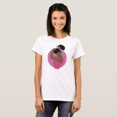 強い黒人女性Tシャツ Tシャツ (正面フル)