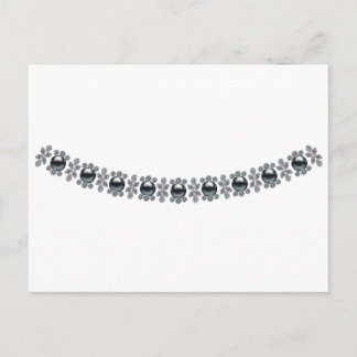 強い黒真珠 ポストカード