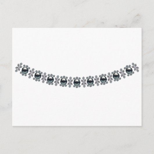 強い黒真珠 ポストカード (正面)