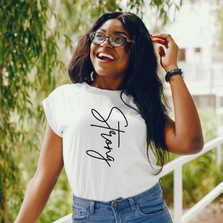 強い |やる気を起こさせる Tシャツ