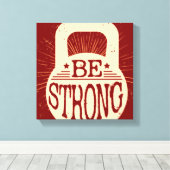 強い キャンバスプリント (インサイチュ (ウッドフロア))