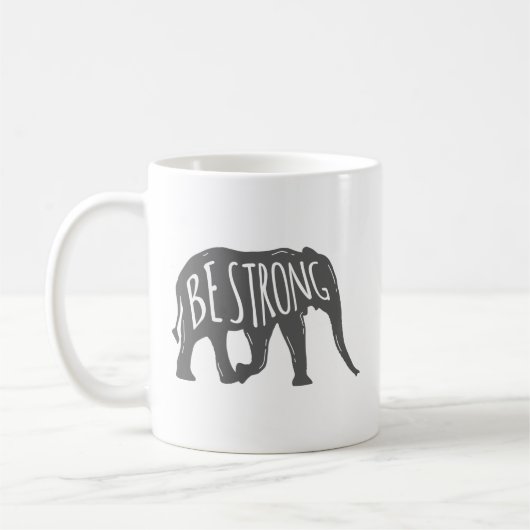 強い コーヒーマグカップ (左)