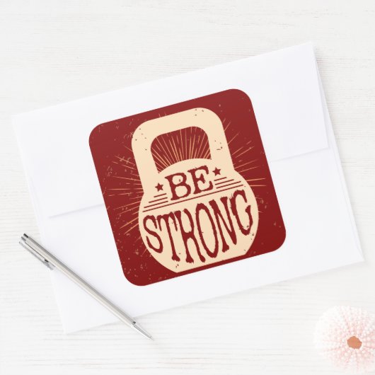 強い スクエアシール (封筒)