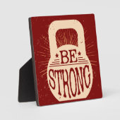 強い フォトプラーク (正面)