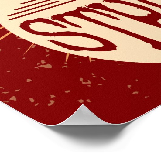 強い ポスター (角)