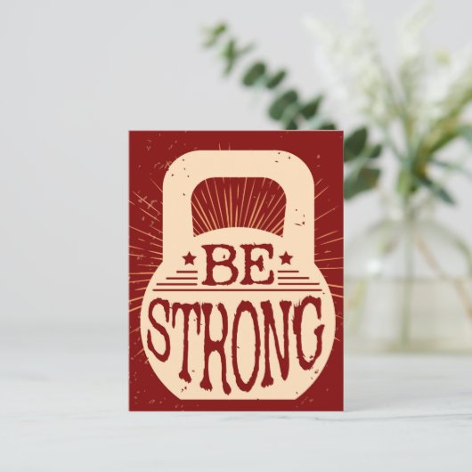 強い ポストカード (スタンド正面)