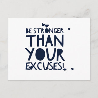 強い ポストカード