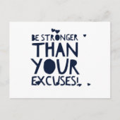 強い ポストカード (正面)