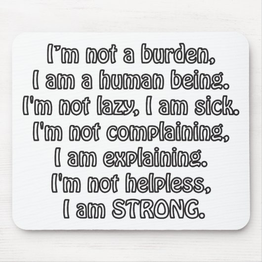 強い マウスパッド (正面)