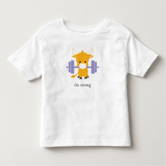 強い！丑の日のTシャツの年 トドラーTシャツ