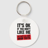 強い、自信頭が切れるのある&;姿勢クおもしろいート キーホルダー (正面)