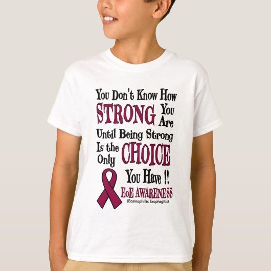 強い/選択…EoE Tシャツ (正面)