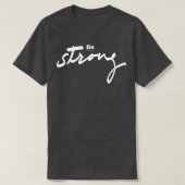 強い Tシャツ (デザイン正面)