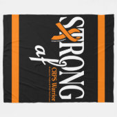 強いAF...CRPS フリースブランケット (正面(横))