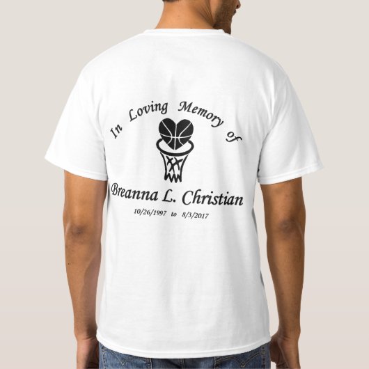 強いBRE Tシャツ (裏面)