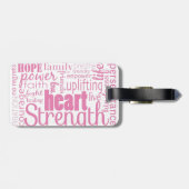 強いDescriptivesの蟹座の生存者 ラゲッジタグ (裏面横)