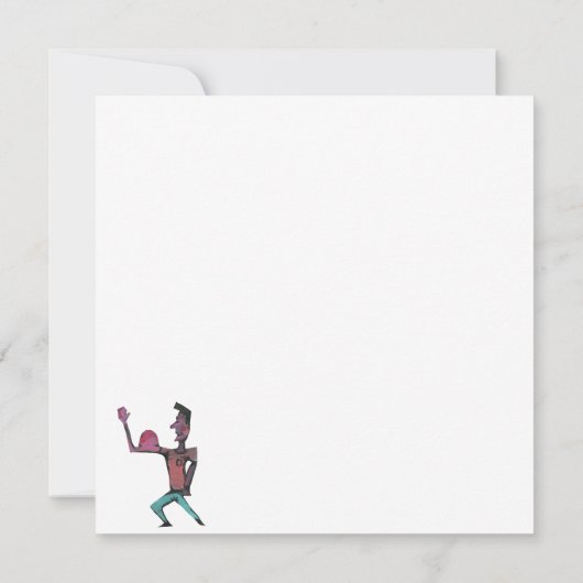 強いGet Wellカードを保持 (裏面)