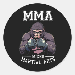 強いmmaゴリラ – ボクシングケージ戦 ラウンドシール
