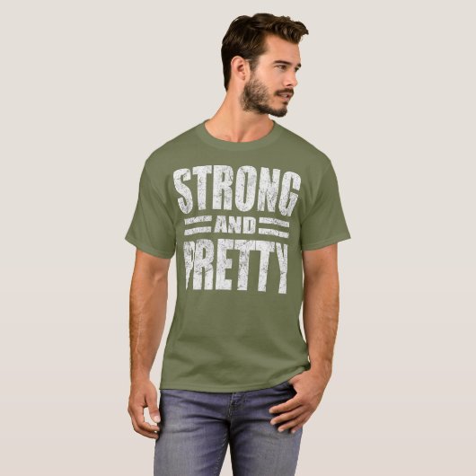 強おもしろいくて強いかわいらしジムの贈り物 Tシャツ (正面フル)