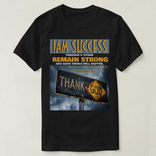 強くあり続けろ Tシャツ (デザイン正面)