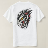 強くあるために 集中と規律と運命の爪 グラフィック Tシャツ (デザイン裏面)