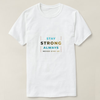 強くあるために Tシャツ