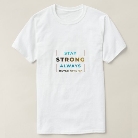 強くあるために Tシャツ (デザイン正面)