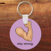 強くしなさい。 キーホルダー (正面)