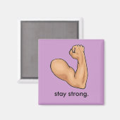 強くしなさい。 マグネット (正面/裏面)