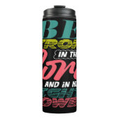 強くせよ：主の力 タンブラー (正面)