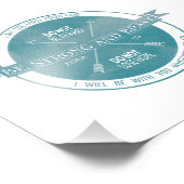強くて勇敢なティール（緑がかった色）聖なる書物、 経典 フォトプリント            (角)