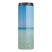 強くて勇敢な美しいクリスチャンビーチ タンブラー (裏面)