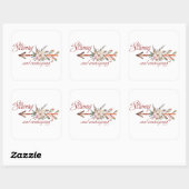 強くて勇気がある スクエアシール (シート)