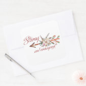 強くて勇気がある スクエアシール (封筒)