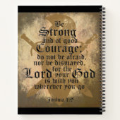 強くて勇気がある ノートブック (裏面)